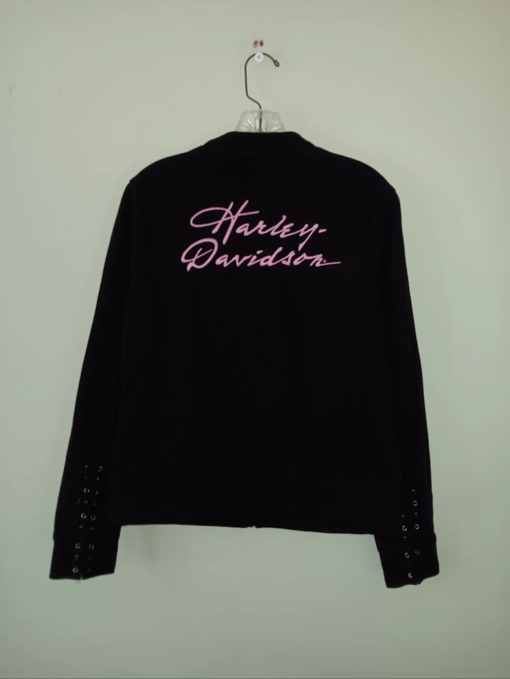 Geniune Harley Davison Ladies Black Motorclothes Jacket - Picture 2 of 13